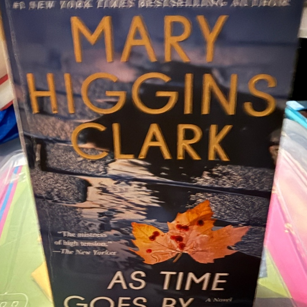 Mary Higgins Clark 'As Time Goes By' Novel Preowned